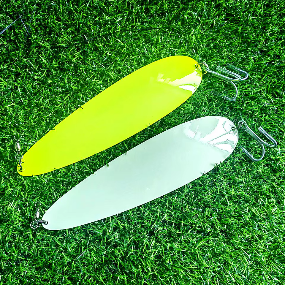 Cuchara giratoria Metal – Wobbler hundimiento para lubina y atún - imagen 3