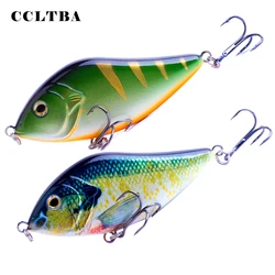 CCLTBA Wobbler Glide para lucio – Señuelo de 10 cm y 45 g