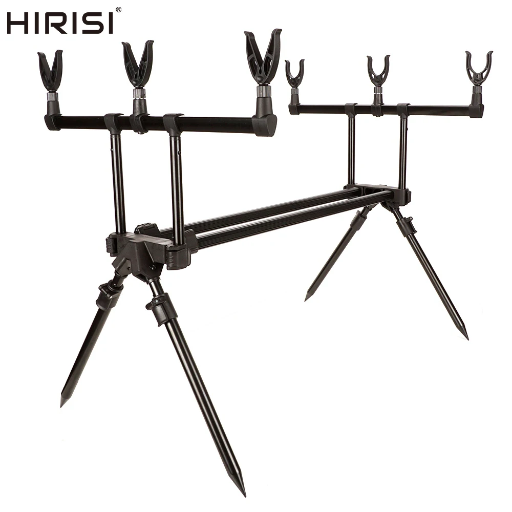 Soporte para 3 cañas Hirisi RP162-3 ajustable