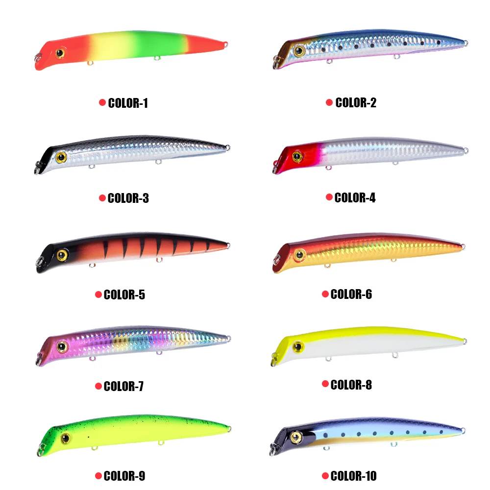 Popper topwater Wobbler flotante para pesca de superficie - imagen 5