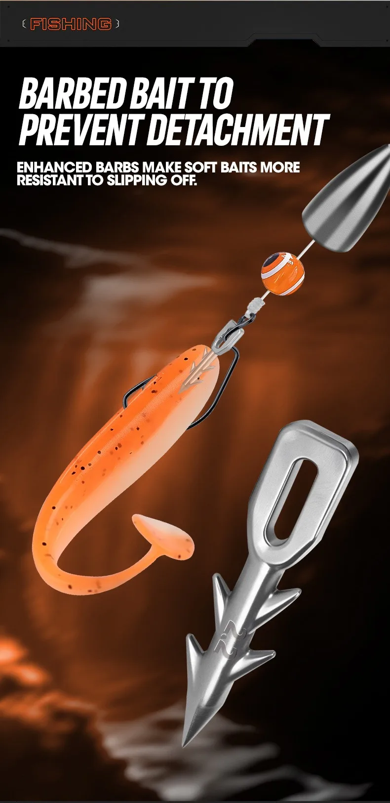Comparativa del montaje Neko Rig con los plomos AJLURES