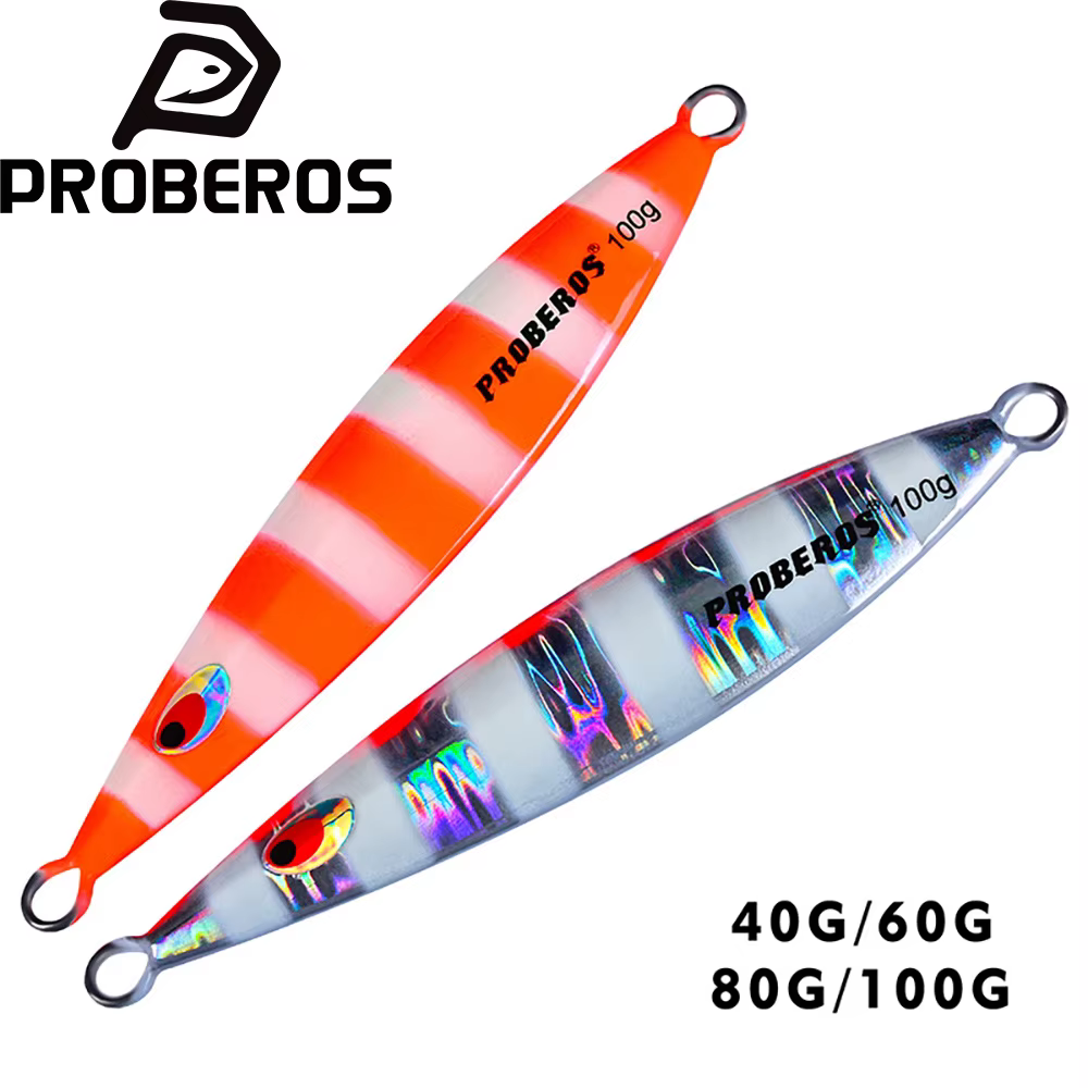Señuelos Cuchara Proberos para Pesca de Lubina – Metal Resistentes - imagen 4
