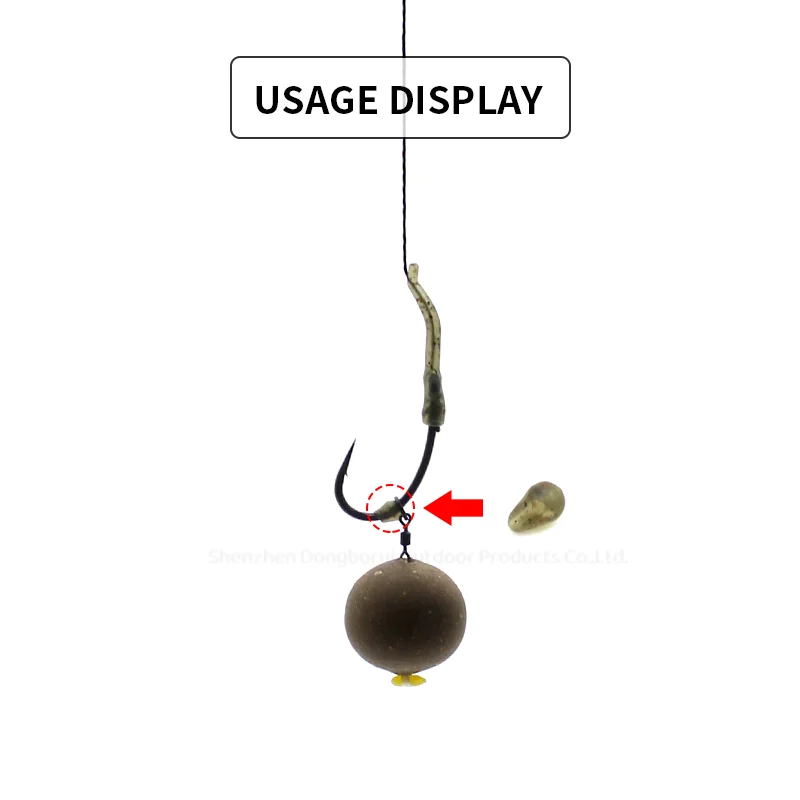 Cuentas de sujeción Super Grip para anzuelos – Stop de línea carp - imagen 5