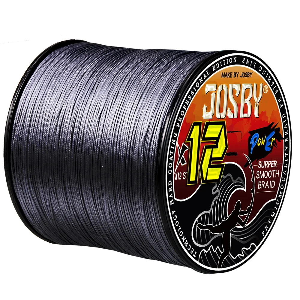 Sedal Trenzado JOSBY 12 Hebras Extreme PE – Carpa y Spinning - imagen 2