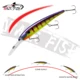 WALK FISH Bandit Minnow señuelo wobbler flotante para lucio y lubina - imagen 2