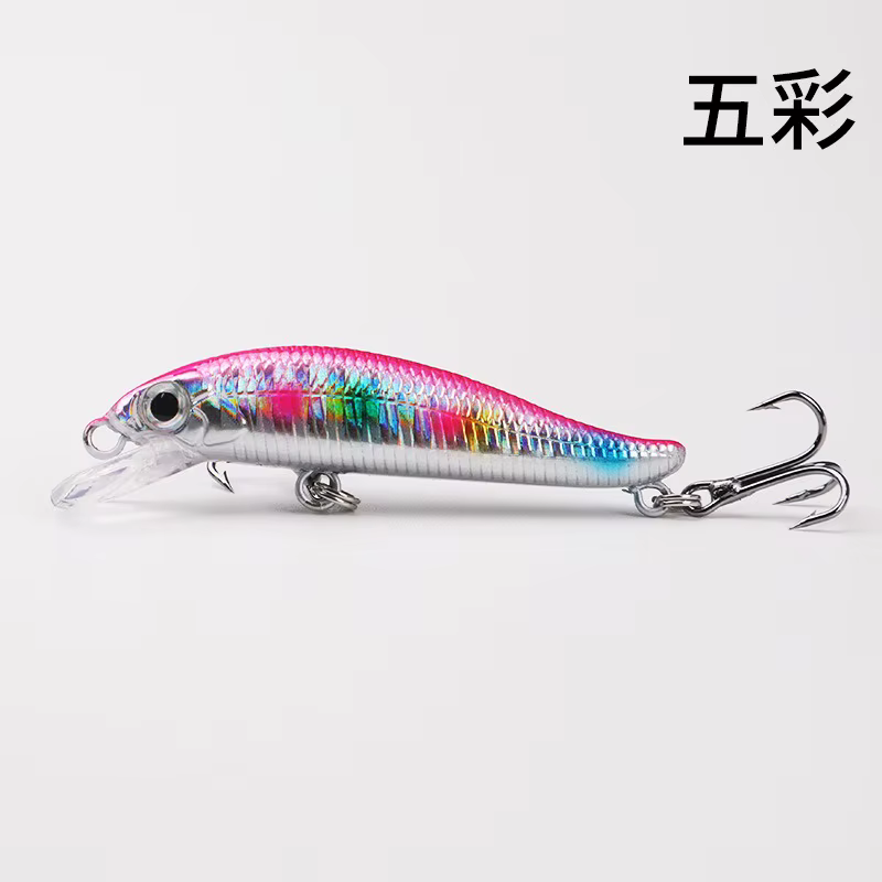 Wobbler Mini Láser Duro Minnow – Jerkbait 5,5 cm para lubina