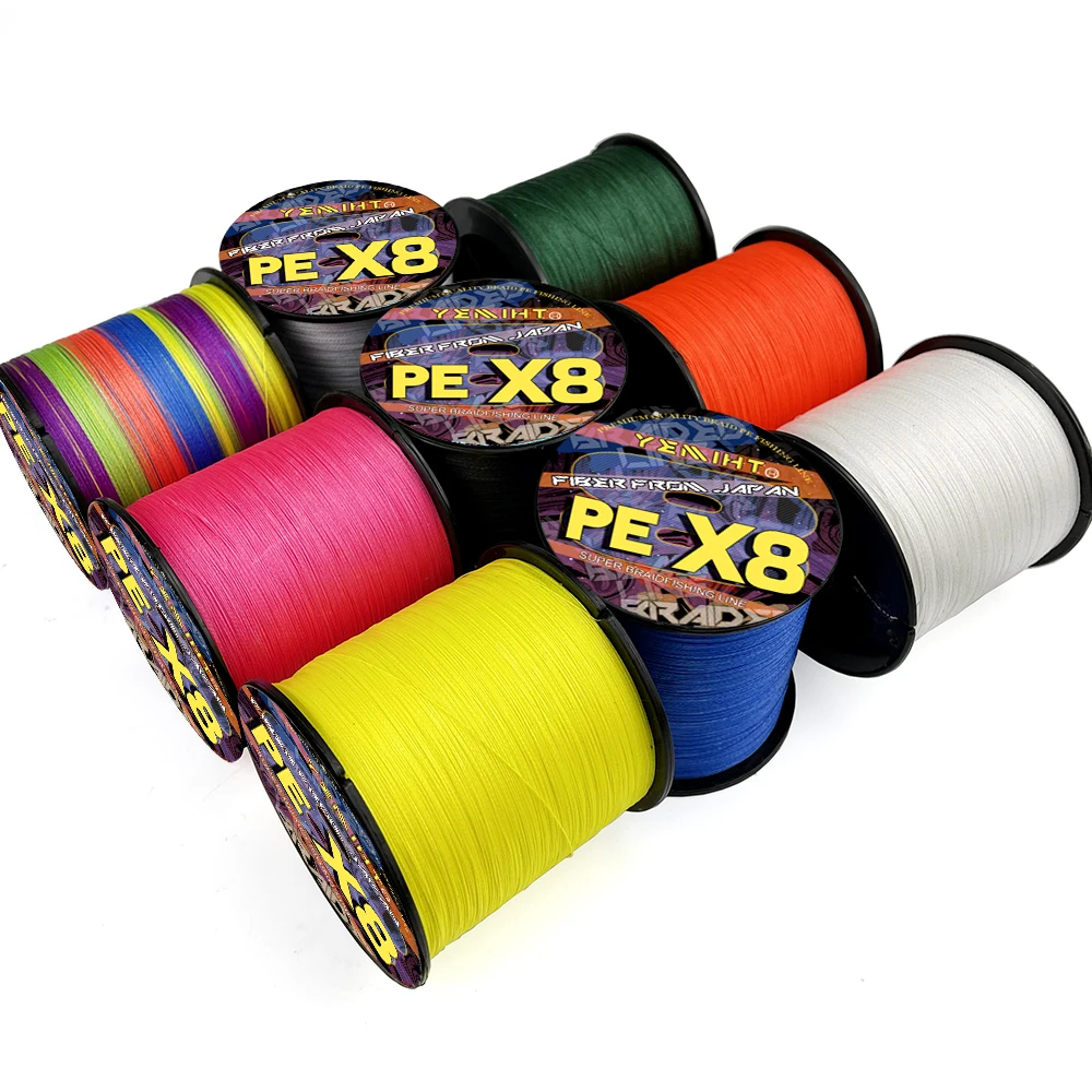 JOF Hilo de Pesca Trenzado PE X8 de 8 hebras, súper resistente - imagen 3