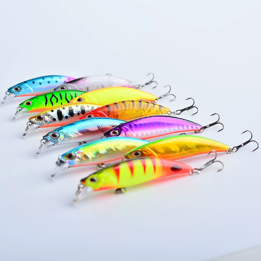 Señuelo Minnow hundible – Cebo duro artificial para lubina y lucio - imagen 3