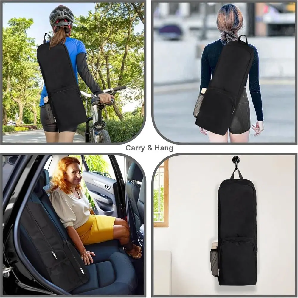 Bolsa impermeable lavable para esterilla de yoga con porta-mat - imagen 2