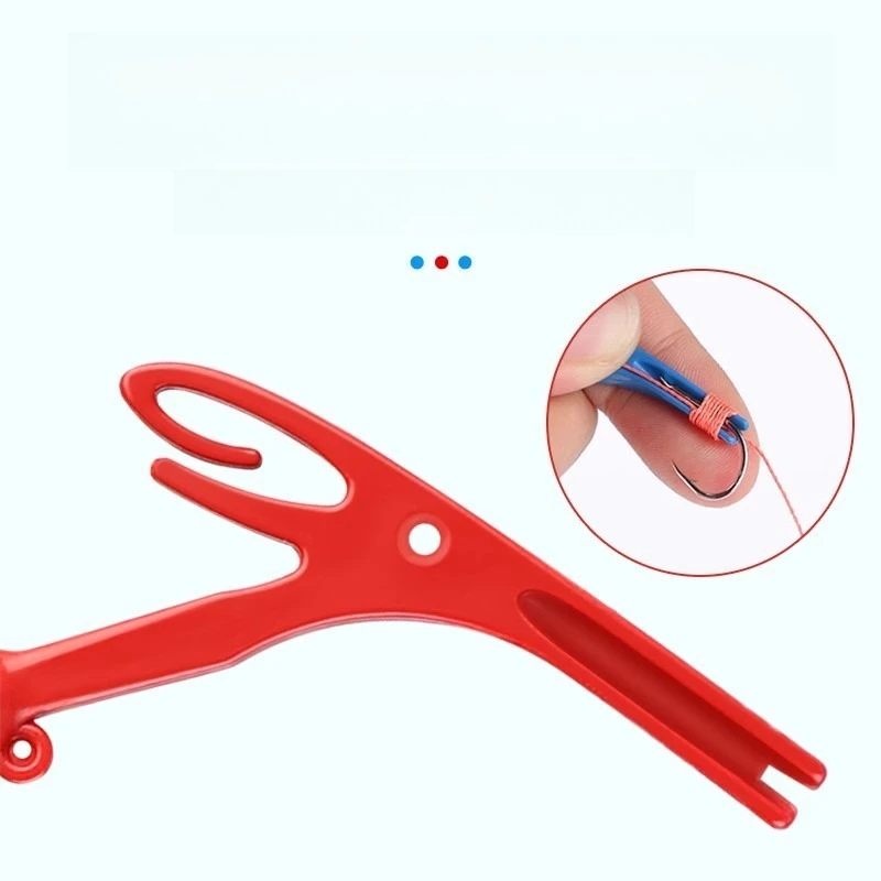 Extractor de anzuelos de garganta profunda con atador de nudos - imagen 2