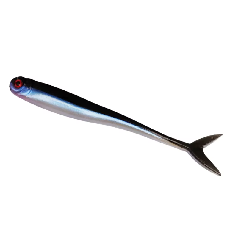 Swolfy Jerk Shad vinilo – Cola bifurcada para lucio y black bass - imagen 2