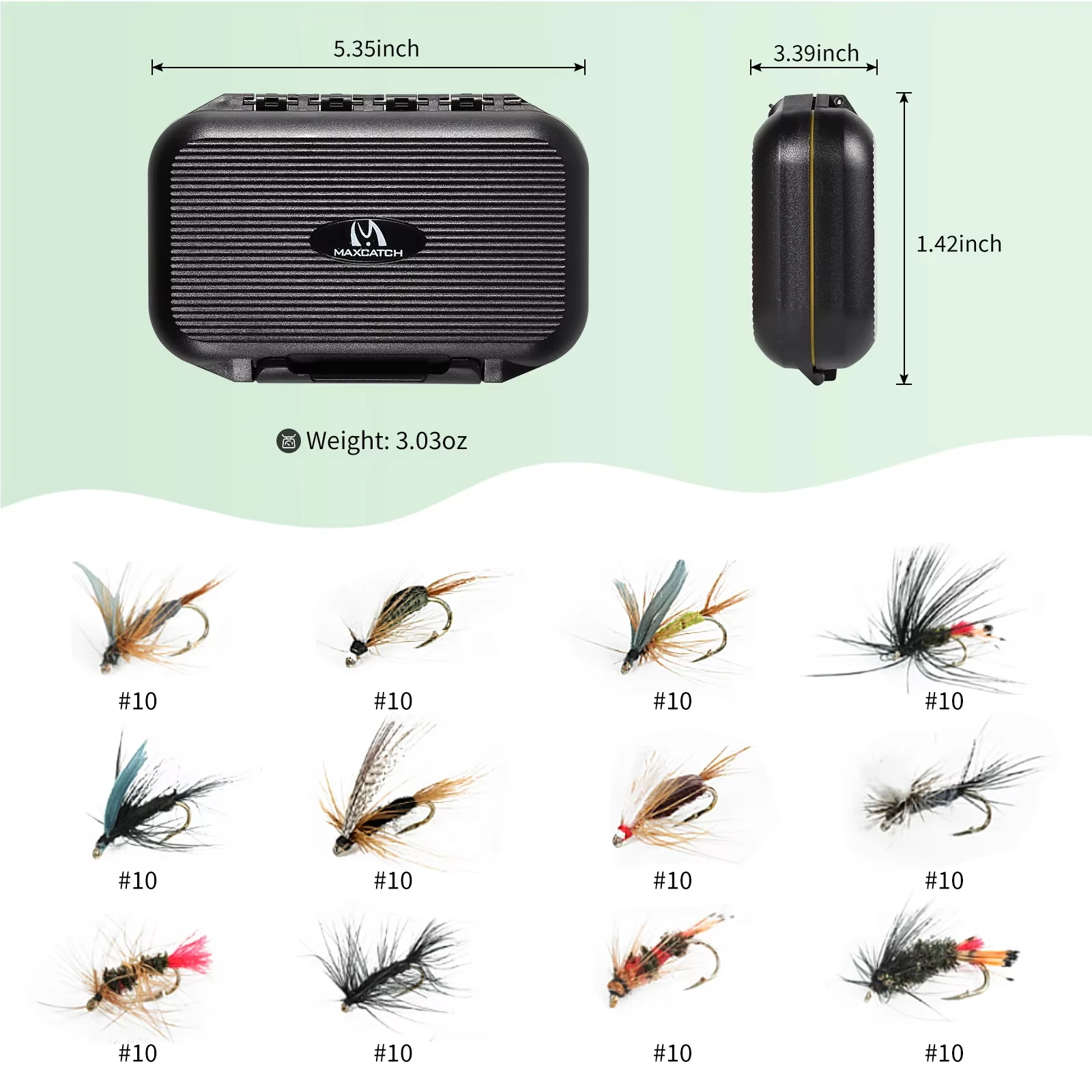 Equipo de pesca con mosca Maximumcatch: caña acción media rápida - imagen 3