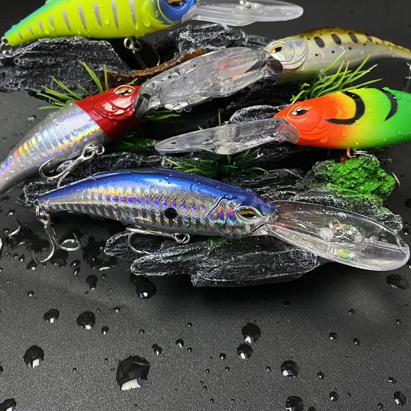 Pesca con wobblers en salada