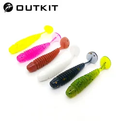 OUTKIT Wobblers Mini – Señuelos blandos para lubina