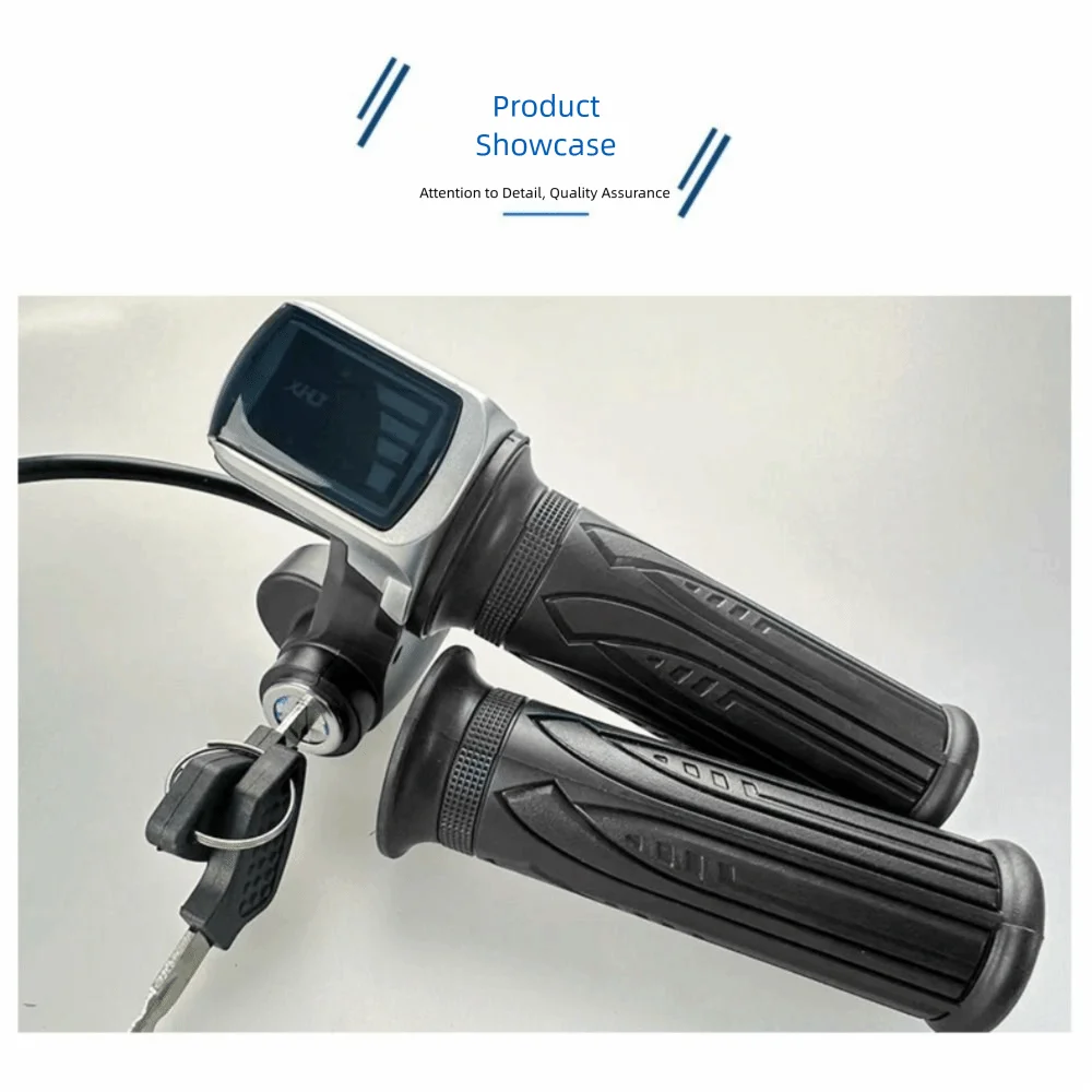 Acelerador eléctrico con indicador LCD y regulación de velocidad - imagen 3