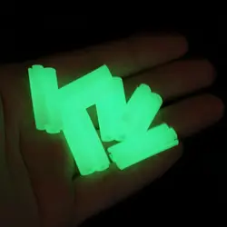Clip luminoso fluorescente para caña de pescar – Punta nocturna reutilizable