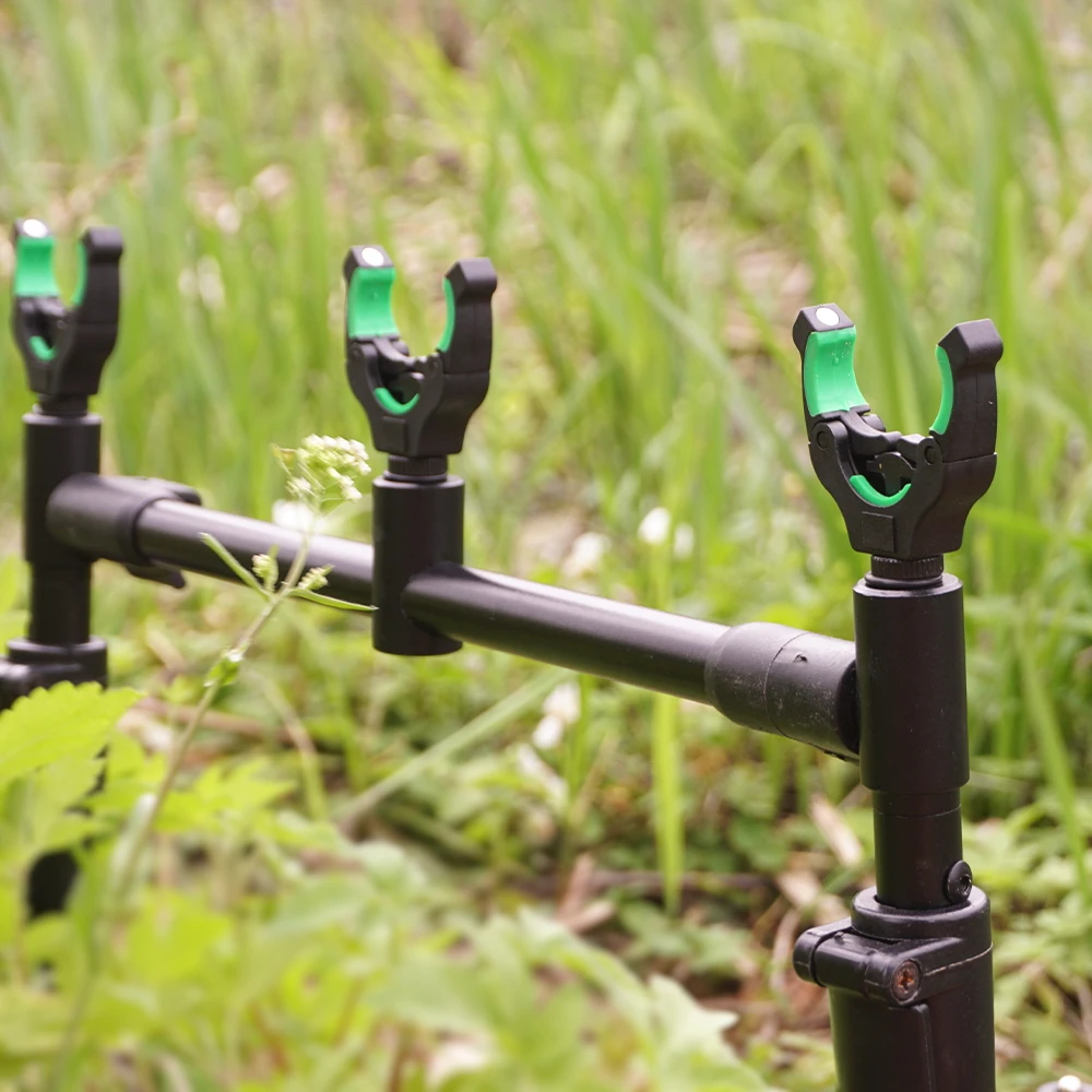 Rod pod carpa Hirisi con clips magnéticos y pinza antideslizante - imagen 5