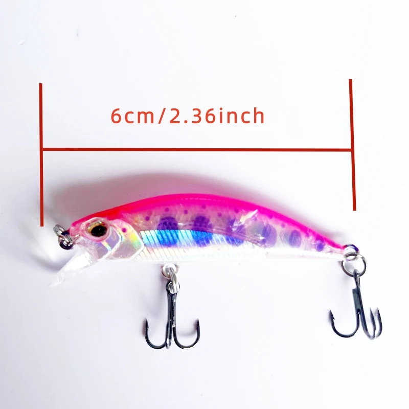 MEGAIMABASS Señuelo minnow sumergible para perca, largo alcance - imagen 4
