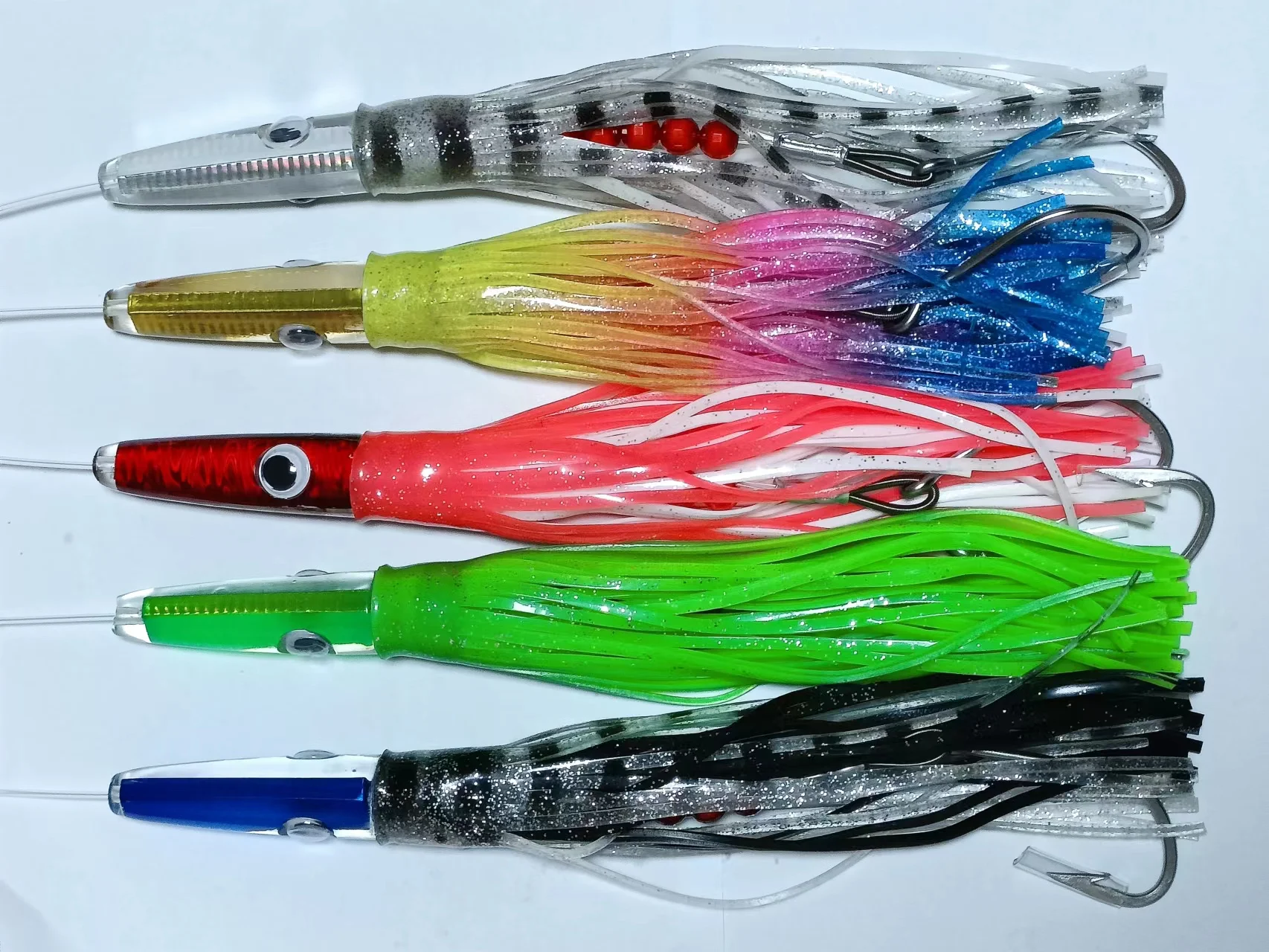 Pescado de resina para pesca de arrastre de acero inoxidable - imagen 2