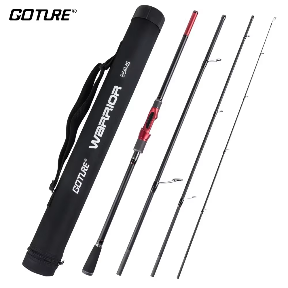 Goture WARRIOR – Caña fibra carbono ultraligera viajera