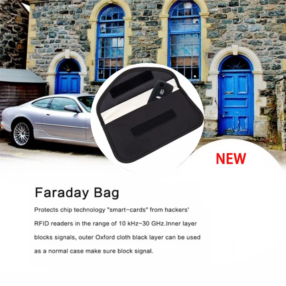 Bolsa Bloqueadora RFID para Llaves de Coche – Jaula de Faraday - imagen 4