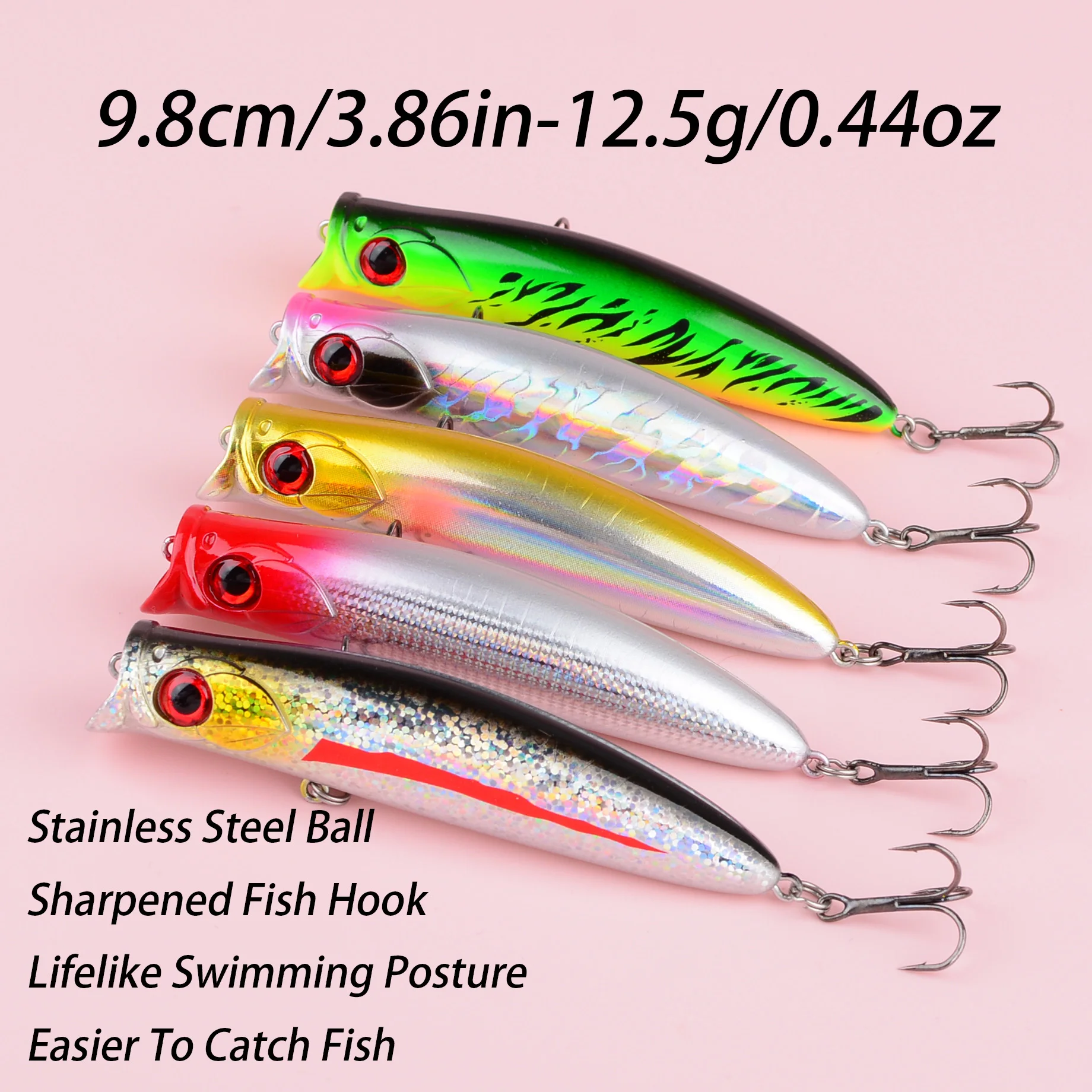 Señuelo para pesca en superficie
