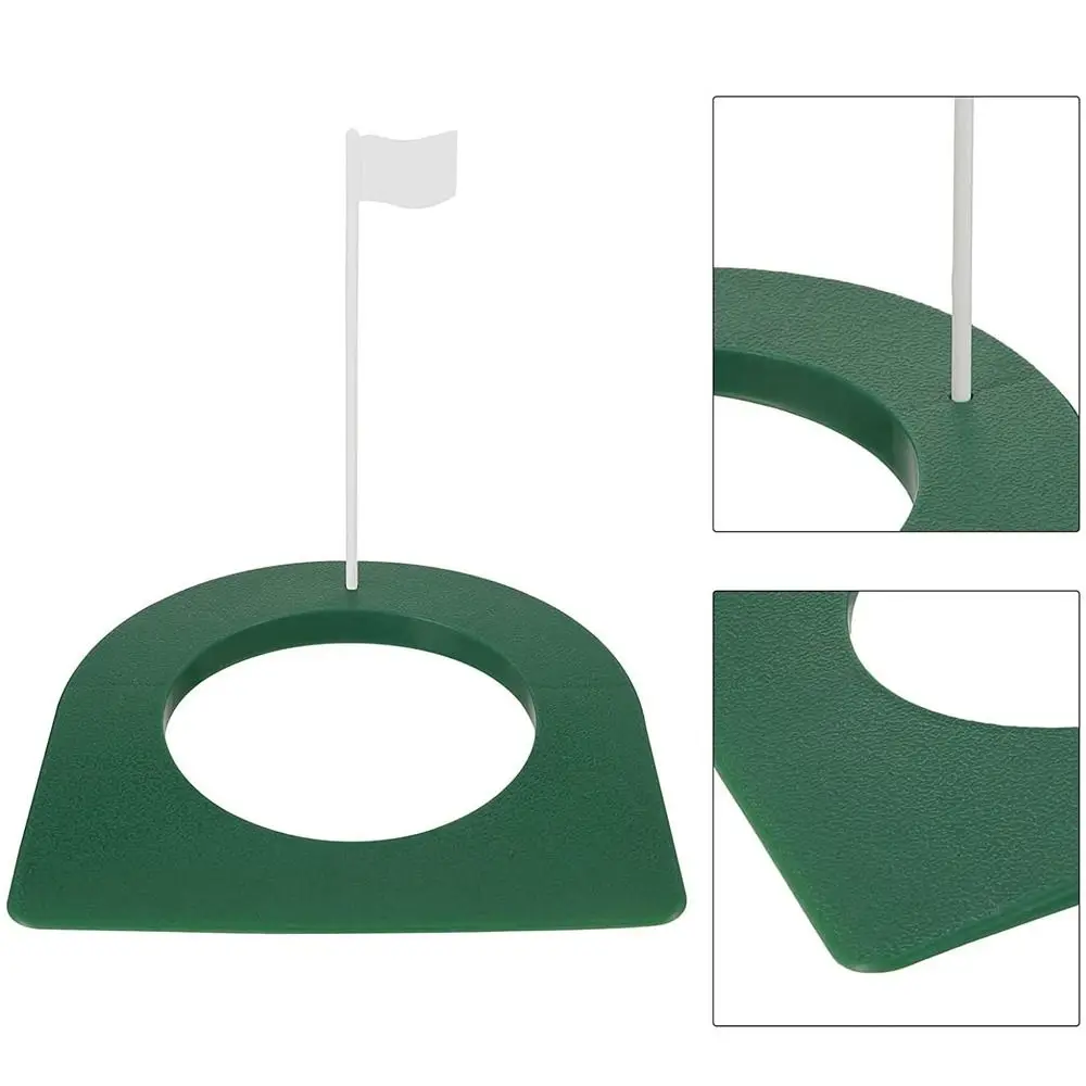 Copa de putting regulada con disco y bandera – entrenamiento golf
