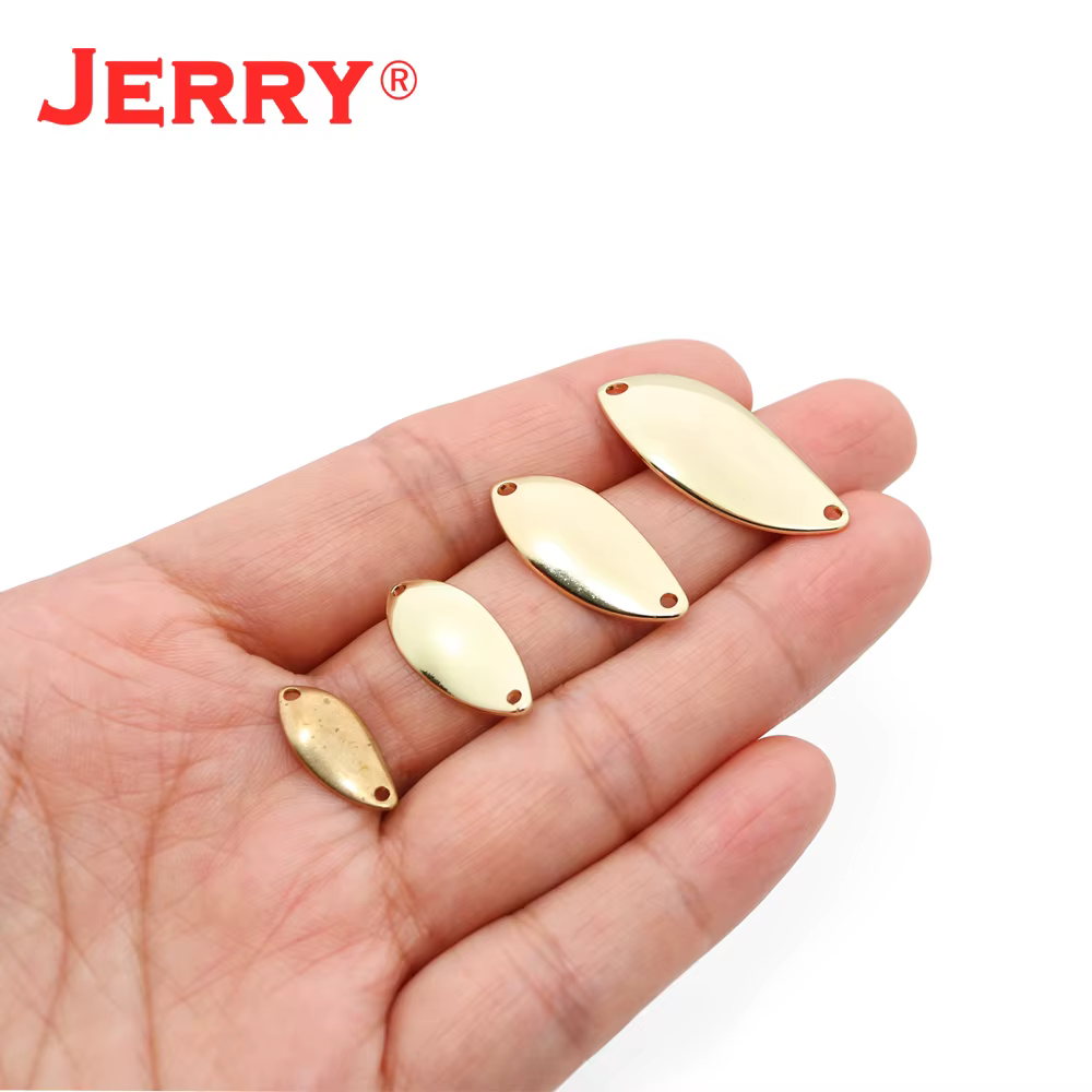 Jerry Señuelos Giratorios - Micro Cucharas de Latón para Trucha - imagen 3
