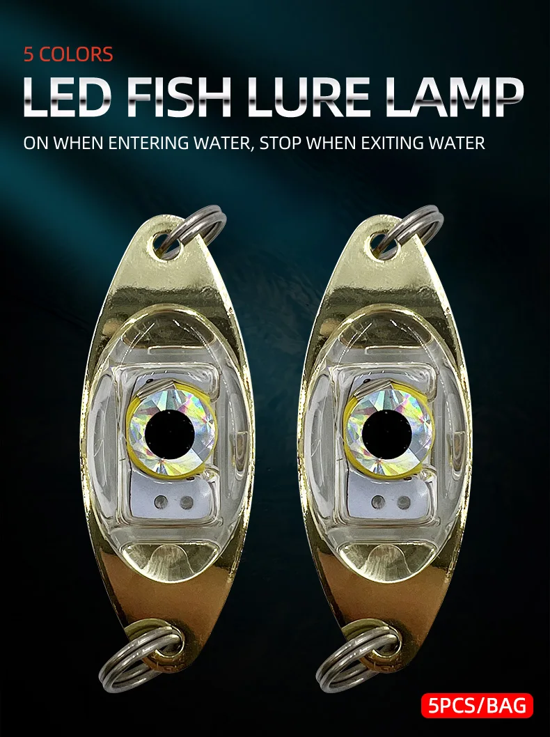 Señuelo luminoso para pesca nocturna