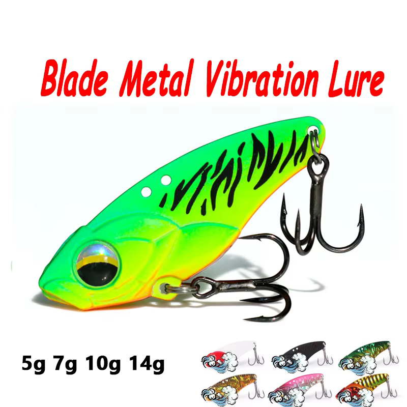Señuelos VIB metálicos – Crankbait wobbler para trucha, lubina y perca - imagen 2