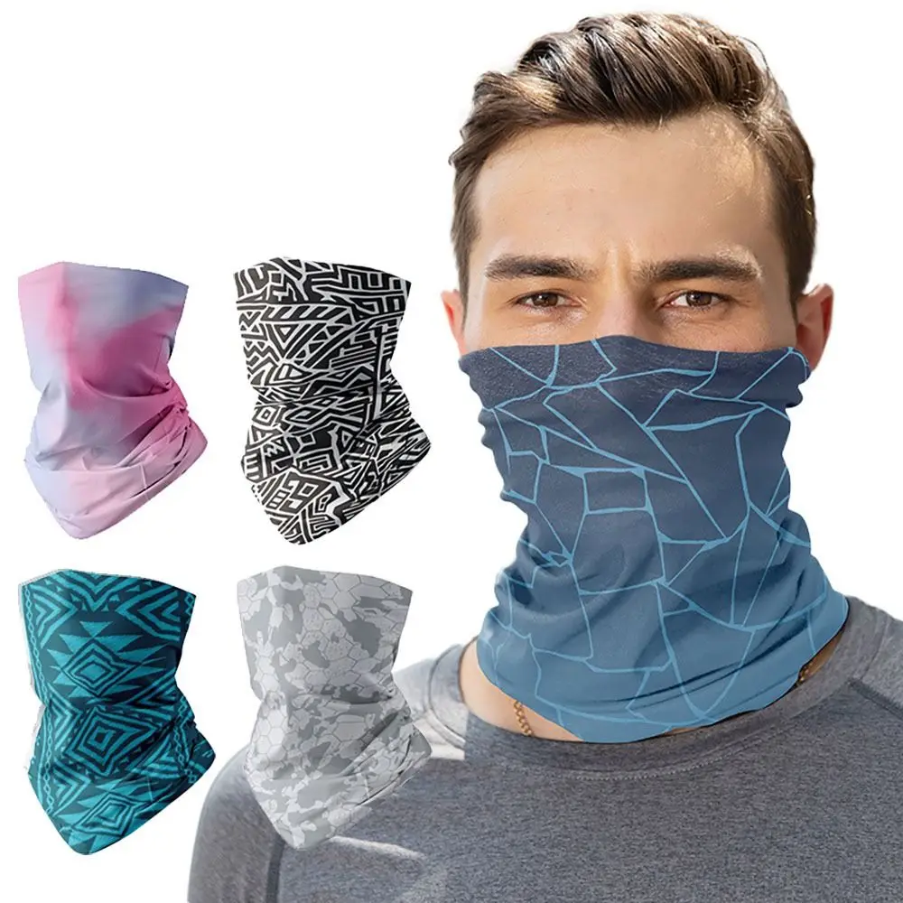 Pañuelo térmico frío sin costuras con protección solar para ciclismo - imagen 3