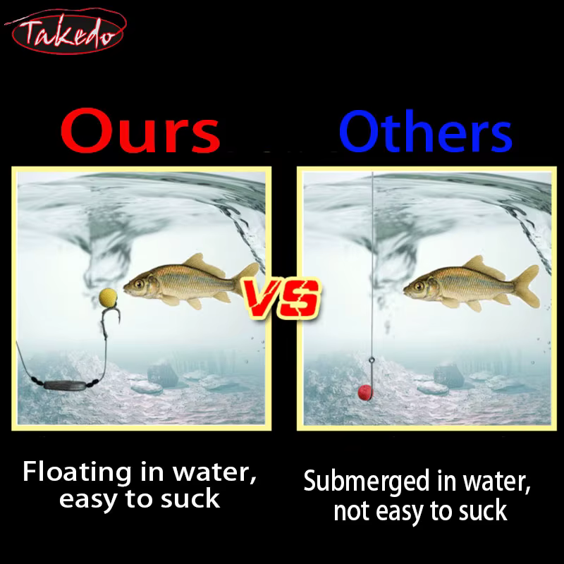 TAKEDO Boilies Pop Up EVA – Flotantes para pesca de carpa - imagen 5