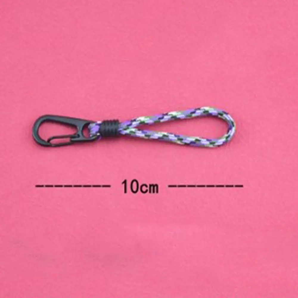 Llavero de paracord con mosquetón de aleación de zinc