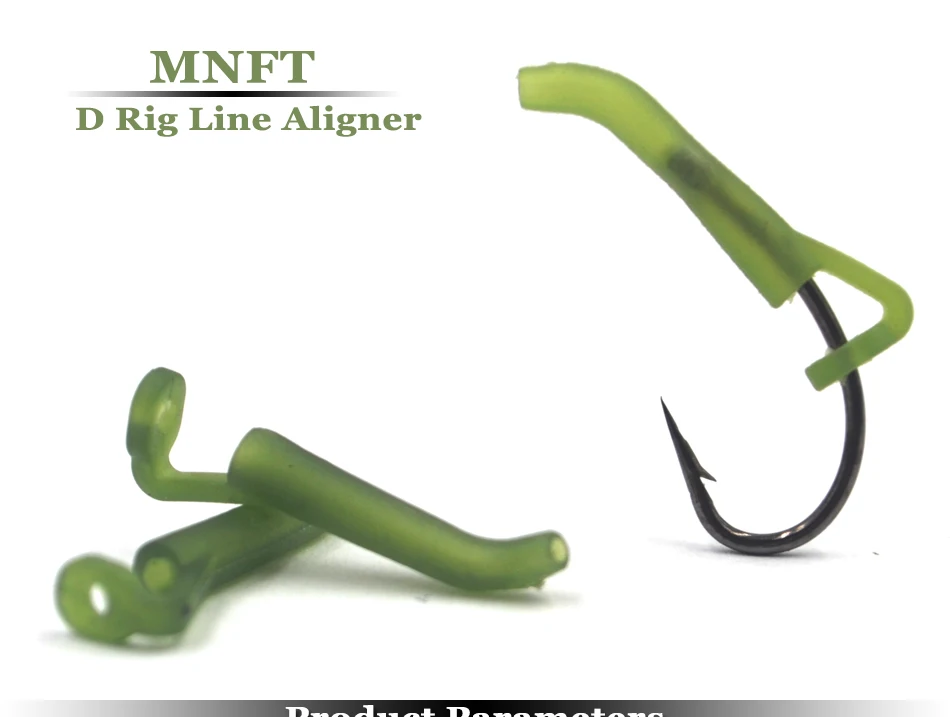Kit de accesorios para pesca de carpa con manga de gancho y alineador suave MNFT