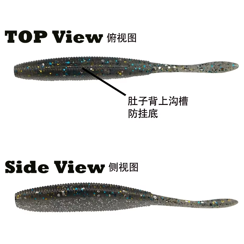 Drive Shad ESFISHING 100mm – Señuelo blando shad para mar - imagen 4