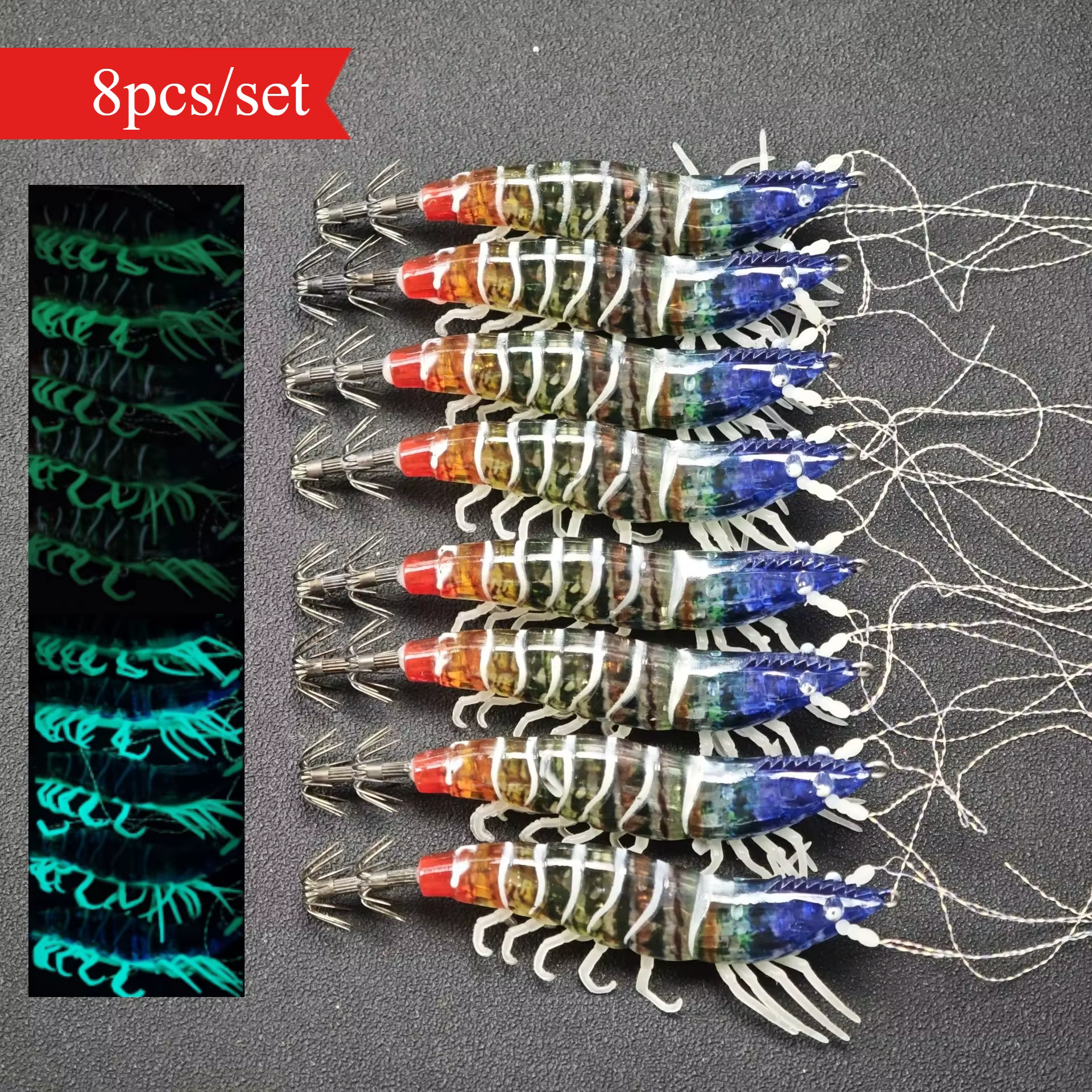 Egi UV para Calamar – Señuelo Luminoso de Pesca en Agua Salada - imagen 2