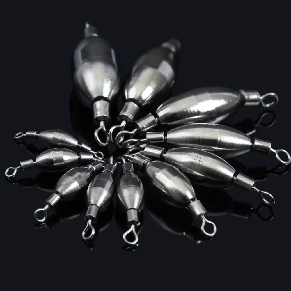 Conector Giratorio Latón para Plomos – Pesca con Flotador - imagen 4
