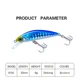 LG 50S Minnow señuelo duro para lubina y trucha, wobbler - imagen 2