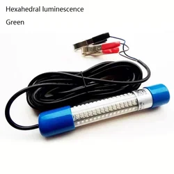 Luz subacuática LED para pesca nocturna impermeable para señuelos