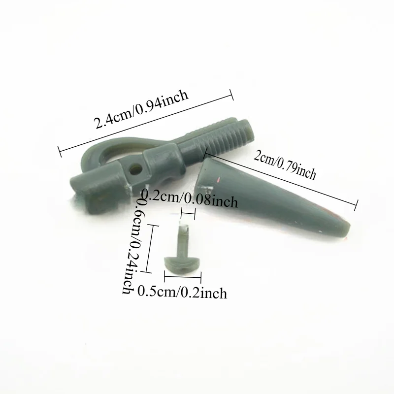 Clips de plomo seguridad para carpa con pasadores y tubo goma