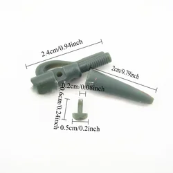 Clips de plomo seguridad para carpa con pasadores y tubo goma