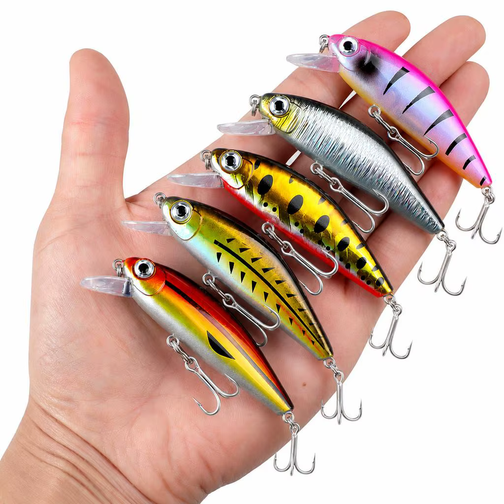 Señuelo Minnow Hundido 8 cm 11 g Gamba Fantasma - imagen 5