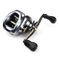 Carrete Baitcasting magnético ultraligero 7,6:1