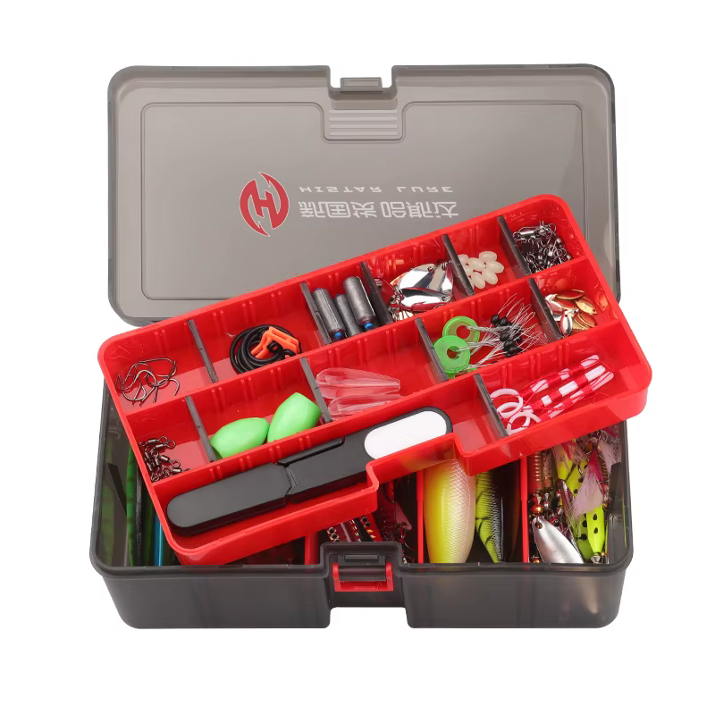 HISTAR Caja de Pesca Portátil – Rejillas Ajustables y Gran Capacidad - imagen 4
