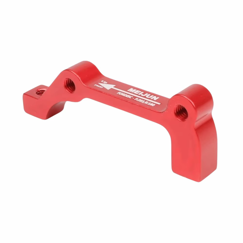 Adaptador Caliper Freno Disco IS F203/R180 - Rojo CNC - imagen 4
