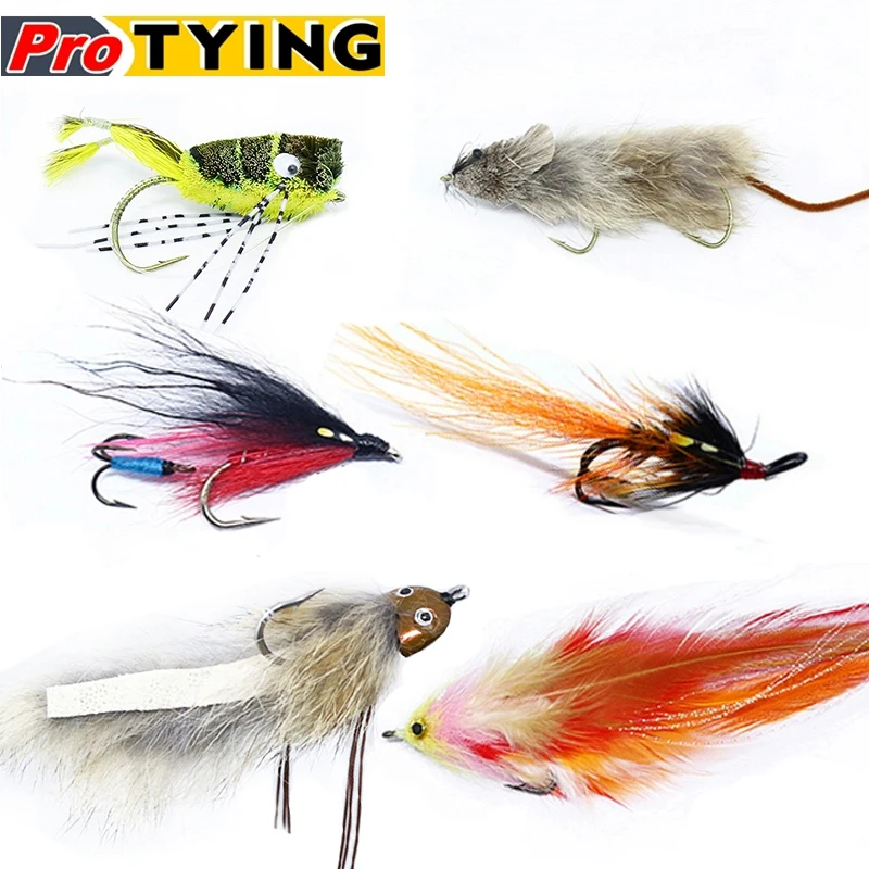 Moscas streamer realistas para lucio y black bass – pez cebo