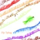 Crystal Flash Chenile Hackle Flasher para streamer Trout - imagen 5