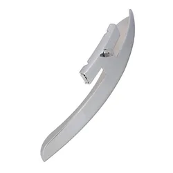 Reposabrazos banjo profesional plateado metálico recambio