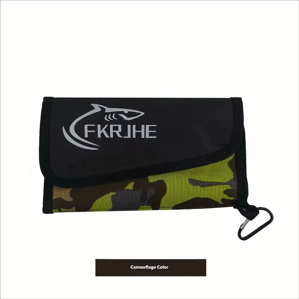 Bolsa de Pesca PVC Impermeable con Compartimentos para Señuelos Blandos - imagen 5