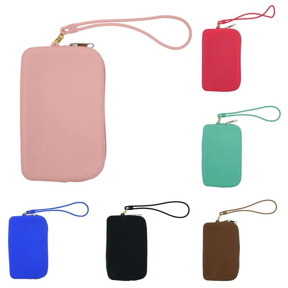 Monedero impermeable rectangular multifuncional de silicona para mujer - imagen 3